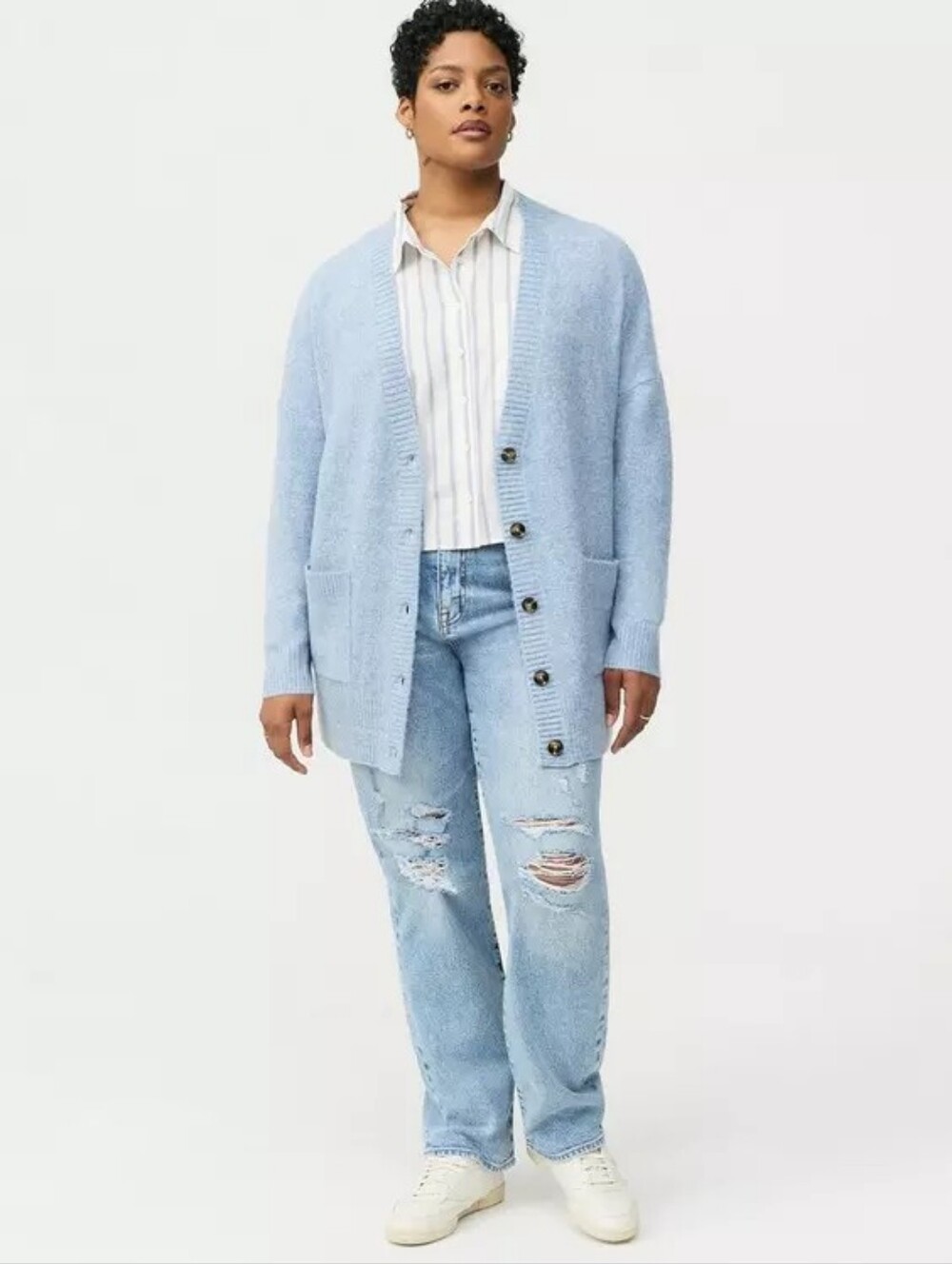 Torrid Size 4 NWT Oversized Boyfriend Cardigan Vegan Cashmere